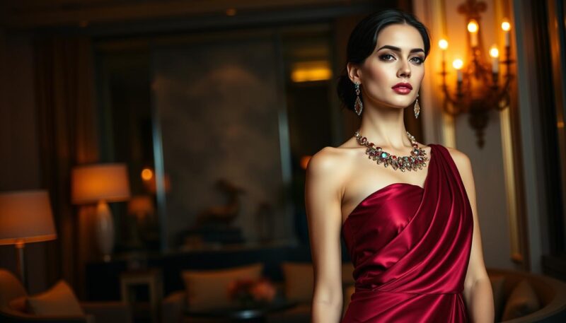 kombinacije boja za večernji look