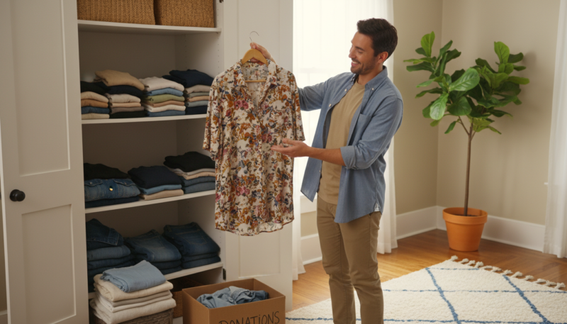 čišćenje ormara za smanjenje stresa