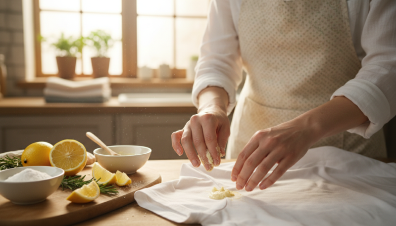 uklanjanje fleka sa bele odeće