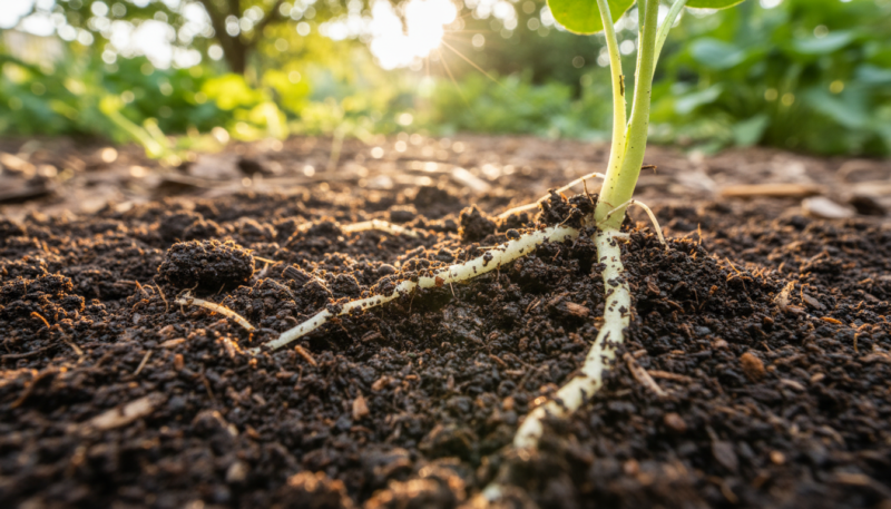 vazduh u zemljištu za biljke